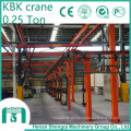 Hergestellt in China KBK Single Girder Flexibler Kran